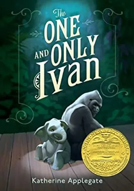 Book cover of The ONE and ONLY IVAN by Katherine Applegate